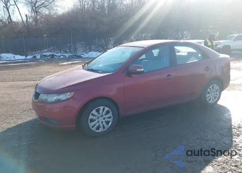 2010 Kia Forte Ex from USA, damaged, VIN KNAFU4A25A5048682